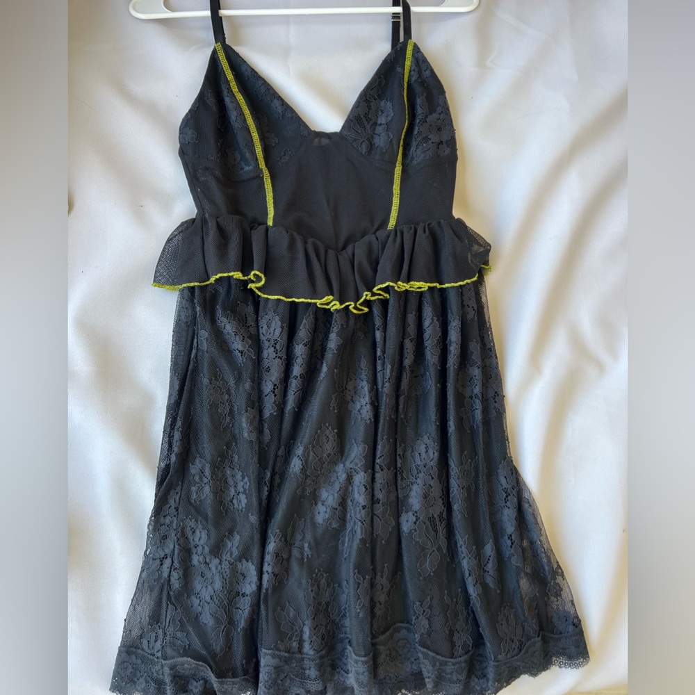 NBD lace mini dress